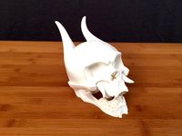 Oni Skull [hollowed] by adafruit