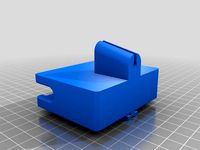 Screen support for Boscam RC305 receiver + Helical Antenna w/Shell Square Base by JuJuTeRuS