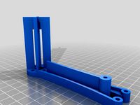 Mini Flame Wheel arm - reinforced and with integral landing gear. by charles_linquist