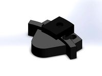 Kossel Mini bed clamp by wallie