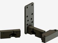 Wanhao Duplicator i3 E3D v6 carriage by PiggyJJ