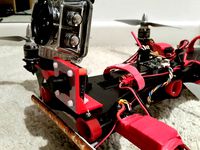 Sony Effio 700TVL FPV Camera Mount (28mm Hole Spacing) by Browny_37