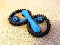 Elliptical Gear with no center pivot by cohlwiler