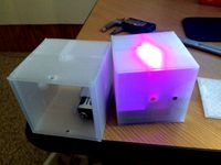 LED-lit Color Dice! by 3E8