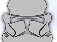 Storm trooper helmet 2d by Ariehh