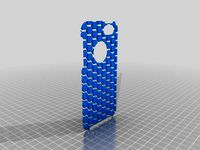 iPhone 5/5s case w/ Honeycomb Pattern by brycebrown416
