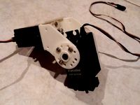 Darwin-OP - Standard Servo Horn Mod (Basic) by openrobot