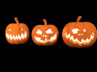 Halloween Pumpkins  by fabricke