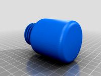 Simple jar with polygon cap by sokol_the_physicist