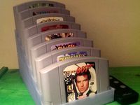 Customizable game cartridge holder by ryanthecoder