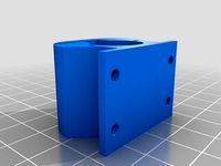 Stepper Motor Mount - Horizontal by Sythic