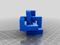 Cubic Knot (hard to print) by JANGER