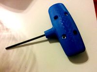 Allen Wrench T Handle Metric by thehans