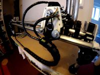 X Y axis Cable Chain for Mostly Printed CNC by amats