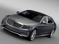 AMG Mercedes Maybach X222 2015 3D Model