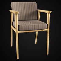 Moooi Zio Dining Chair 3D Model