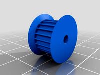 #20 2mm Pulley for 3mm Pen by Frodaddy