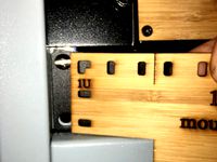 19 inch rack hole mounting template by Gav