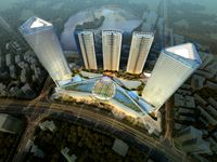 Skyscraper business center 078 3D Model