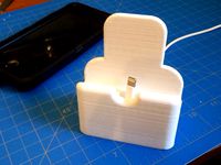 Dock for iPhone 6 with Otterbox Defender case  by Drelen