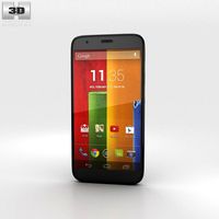 Motorola Moto G Black 3D Model