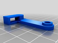 Modified microswitch swingarm for MindRealm servo bracket by MoJo1760
