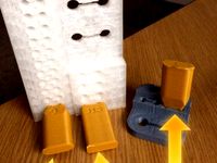 Flexy-Hand Tendon Mold Pushers/Extractors by 3E8