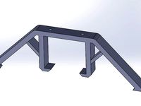 Hovership MHQ2 Landing Gear with Battery Mount - 4000mah 4s Lipo by jamisonhodges