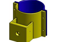 Camera-Mount Base for Orion Mini 50 mm Guide Scope by julianh72