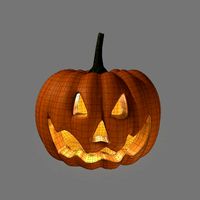 Hallowen Pumpkin 3D Model