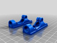 Mounting Bracket for 10mm Tubes - X450DX-MP Frame by benzed78