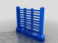 jurassic Park 3D fence (WIP/NO PRINTABLE) by barroth101