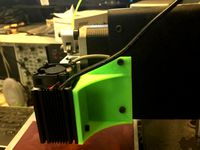 Laser Mount for Printrbot Simple Metal by tedkeys