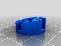 Tilt Motor Mount 10° for ZMR250 frame by kristjanvaga
