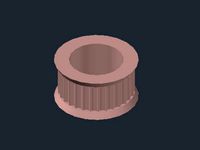GT2 idler for 605 bearing by TRENDi77