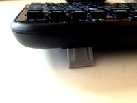 Folding Foot for Logitech K360 Keyboard by Emanresu