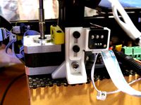 CR-7: z limit switch stand (height adjustable) 可調式限位開關座 by Feric
