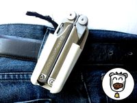 Comfortable Leatherman Wave belt holster by WaveSupportApparatus