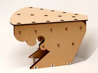 KUMODE Stool by TakamiChisato