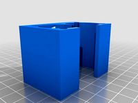 40mm FAN - dual e3d v5 mount for Rostock Delta by MarioPanic