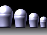 Fat Russian Nesting Dolls by GunpowderGreen