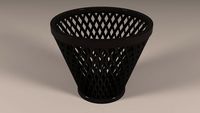 Plastic basket 3D Model
