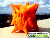 Gankra Skull Charm - Kickstarter promotion for 3DKitbash.com by 3DKitbash