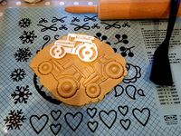 Detailed Tractor Cookiecutter by agepbiz