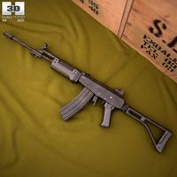 IMI Galil AR 3D Model