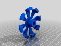 Filament insert for 8mm rod / 57.5mm spool hole - Migbot by vfalendysh