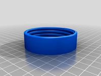 32mm vacuum hose cap (Numatic Henry, female) by ChrisHerman