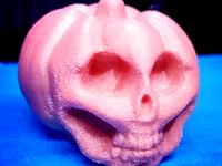 Pumpkin Skull Version 5 by technauseated