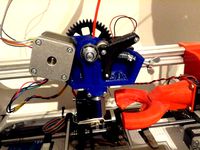 bVd Extruder version 1 ( E3D hotend 1,75 or 3 mm) by BVD