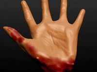 Severed Hand by MakerGirl404